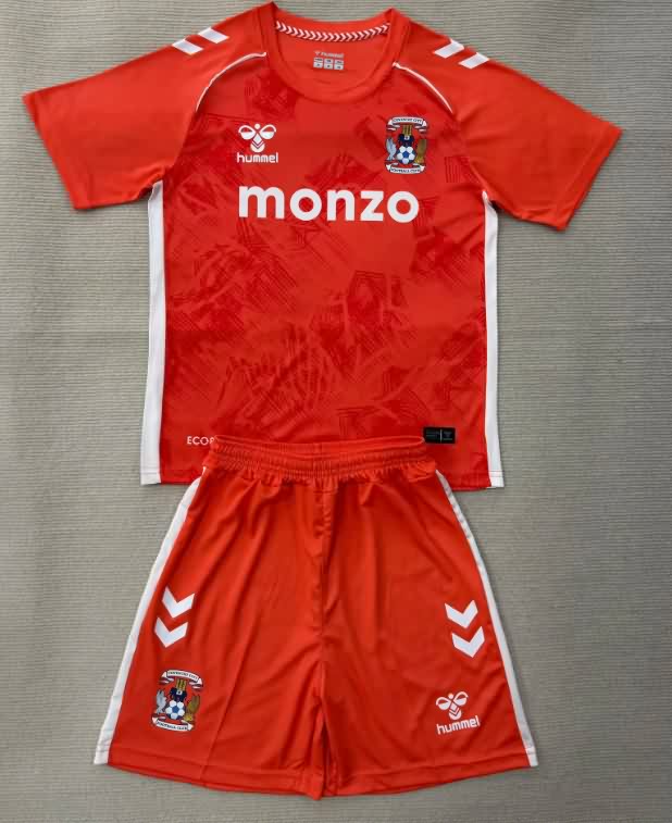 Kids Coventry City 25/26 Away Soccer Jersey And Shorts
