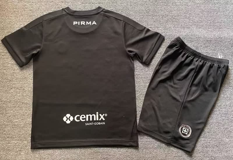 Kids Cruz Azul 25/26 Third Soccer Jersey And Shorts