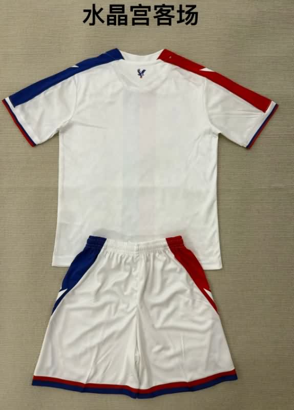 Kids Crystal Palace 25/26 Away Soccer Jersey And Shorts