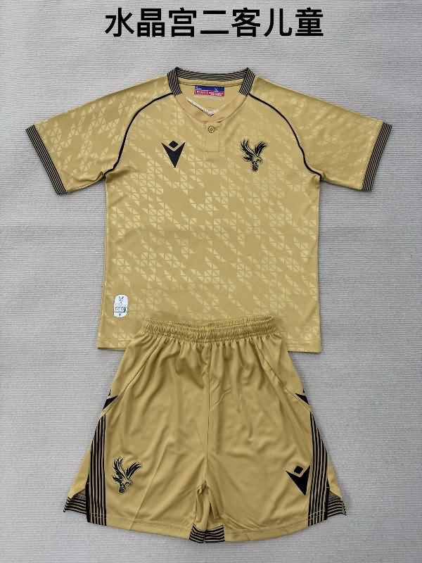 Kids Crystal Palace 25/26 Third Soccer Jersey And Shorts
