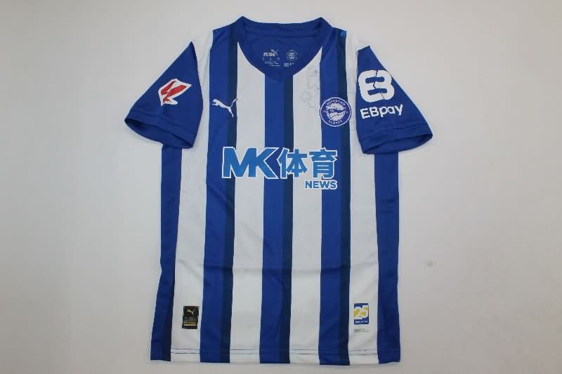Kids Deportivo Alaves 25/26 Home Soccer Jersey And Shorts