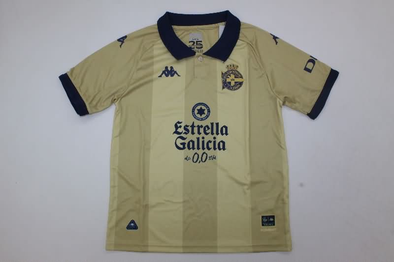 Kids Deportivo La Coruna 25th Anniversary Soccer Jersey And Shorts