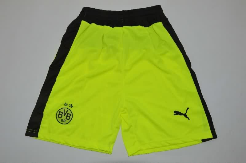 Kids Dortmund 25/26 Away Soccer Jersey And Shorts