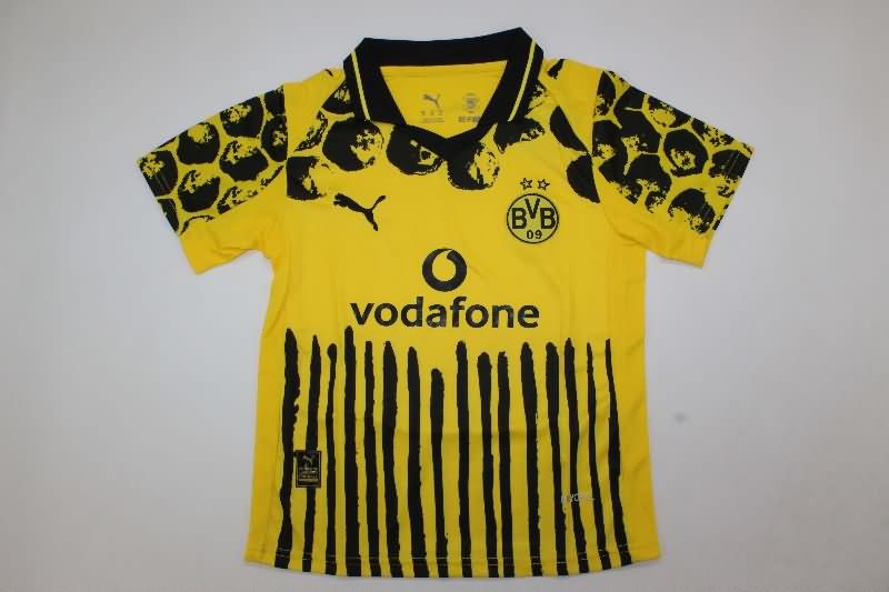 Kids Dortmund 2025 Club World Cup Home Soccer Jersey And Shorts