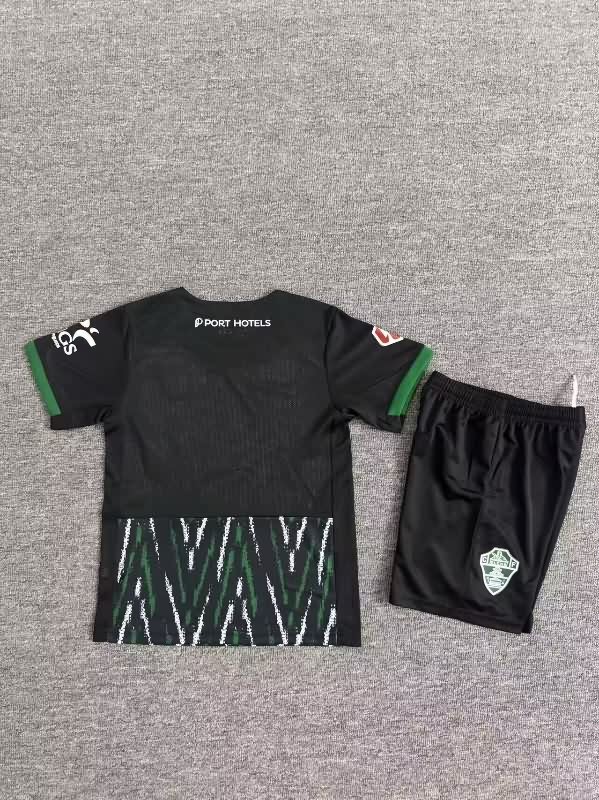 Kids Elche 25/26 Away Soccer Jersey And Shorts