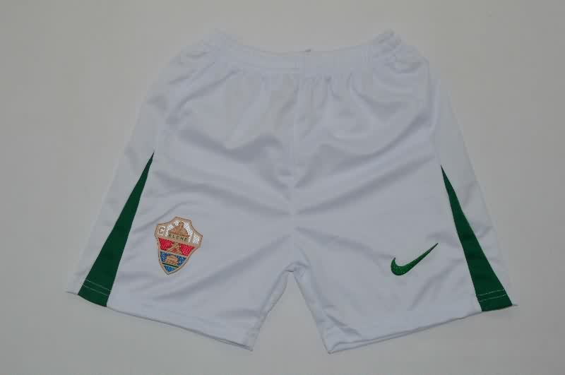 Kids Elche 25/26 Home Soccer Jersey And Shorts