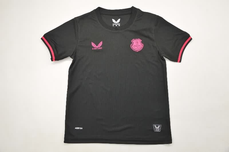 Kids Everton 25/26 Fourth Soccer Jersey And Shorts