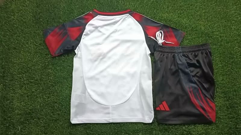 Kids Flamengo 2025 Away Soccer Jersey And Shorts