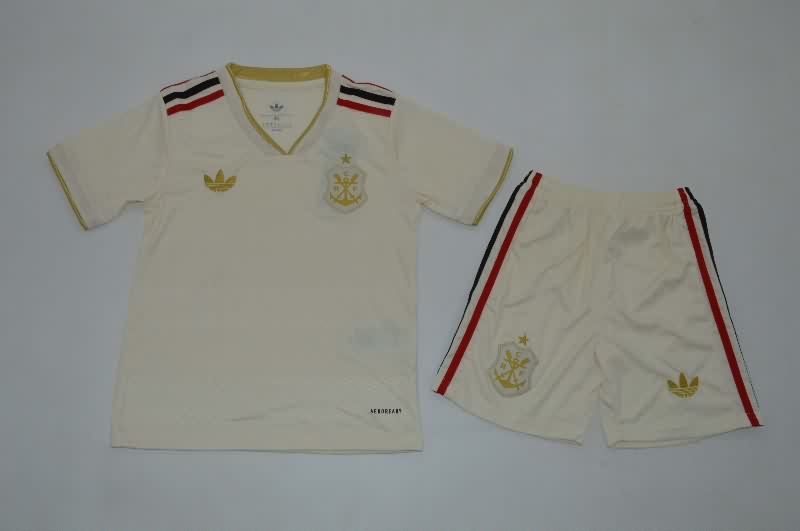 Kids Flamengo 2025 Third Soccer Jersey And Shorts Kids Flamengo 2025 Third Soccer Jersey And Shorts