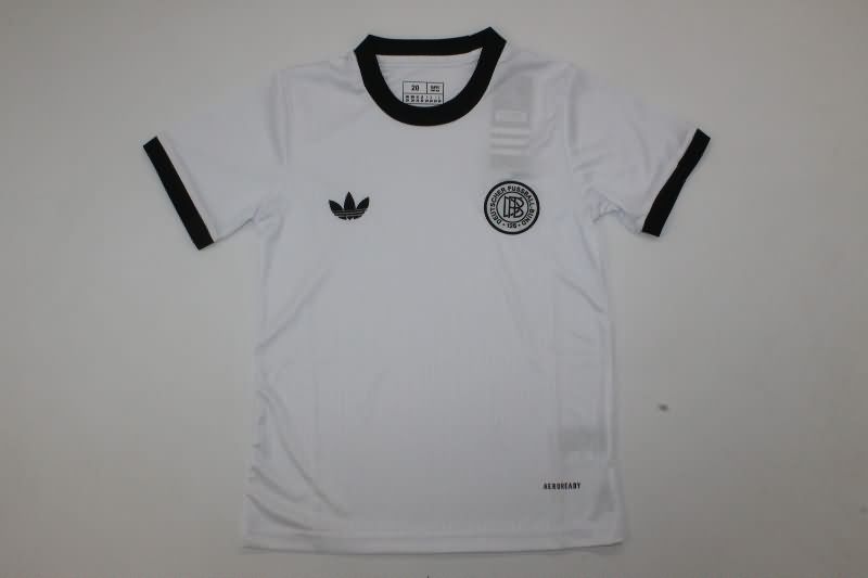 Kids Germany 125th Anniversary White Soccer Jersey And Shorts