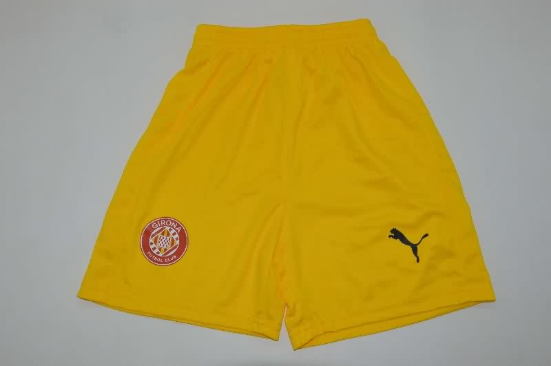 Kids Girona 25/26 Away Soccer Jersey And Shorts