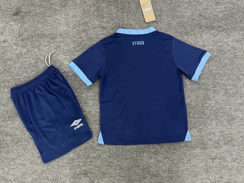 Kids Guatemala 2025 Away Soccer Jersey And Shorts