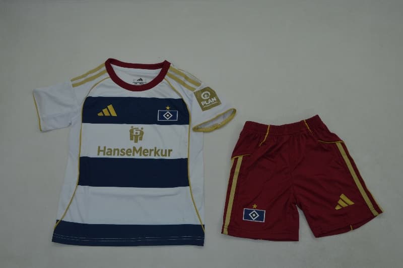 Kids Hamburg 25/26 Special Soccer Jersey And Shorts