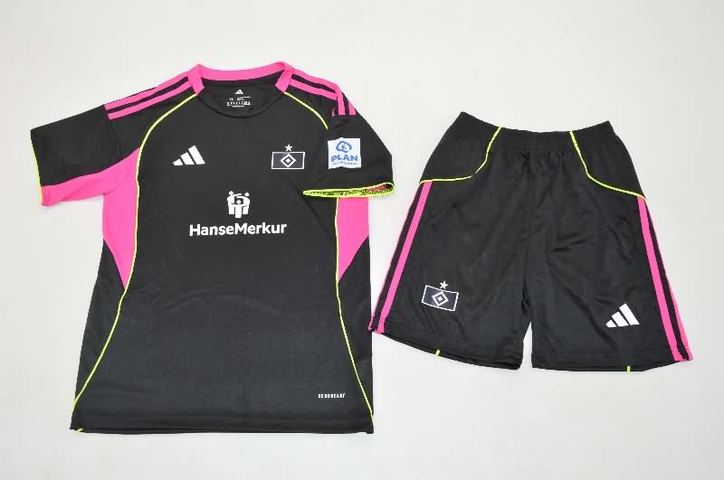 Kids Hamburg 25/26 Third Soccer Jersey And Shorts Kids Hamburg 25/26 Third Soccer Jersey And Shorts