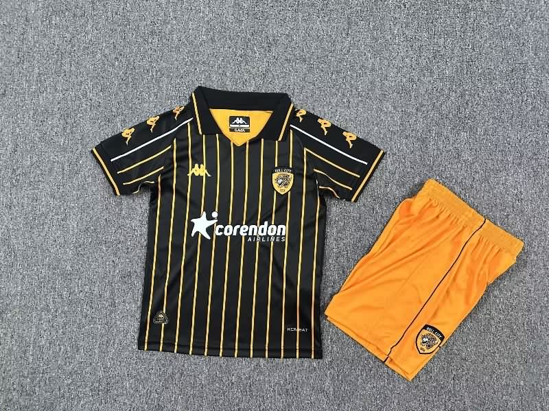 Kids Hull City 25/26 Away Soccer Jersey And Shorts