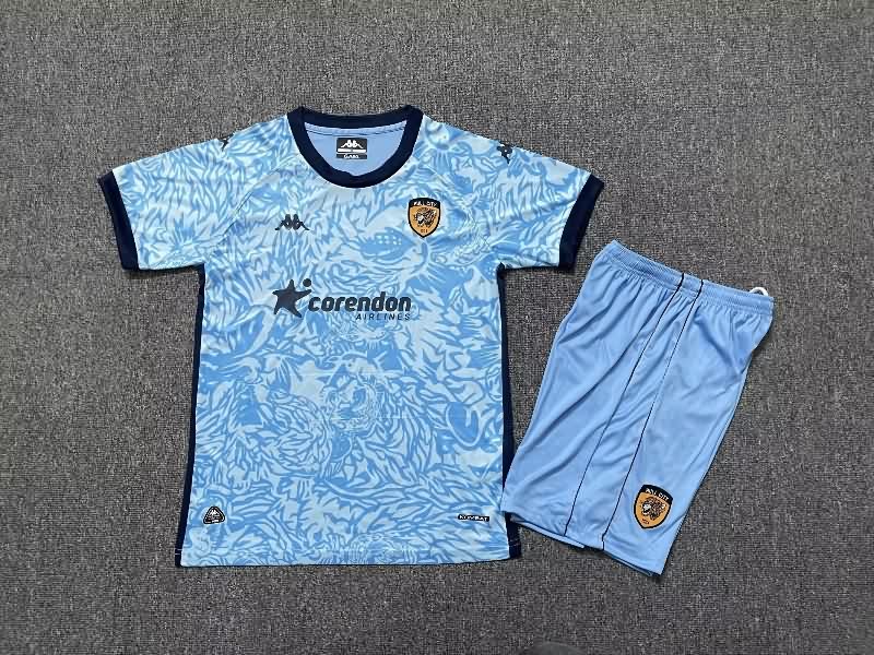 Kids Hull City 25/26 Third Soccer Jersey And Shorts