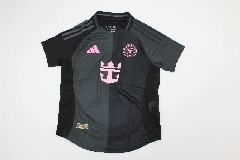 Kids Inter Miami 2025 Away Soccer Jersey And Shorts (Player)