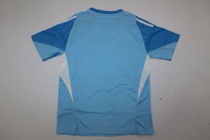 Kids Inter Miami 2025 Goalkeeper Blue Soccer Jersey And Shorts