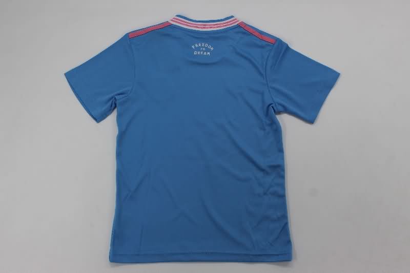 Kids Inter Miami 2025 Third Soccer Jersey And Shorts