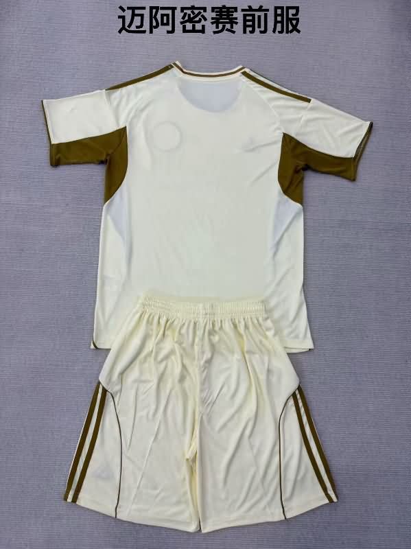 Kids Inter Miami 2025 Training Soccer Jersey And Shorts