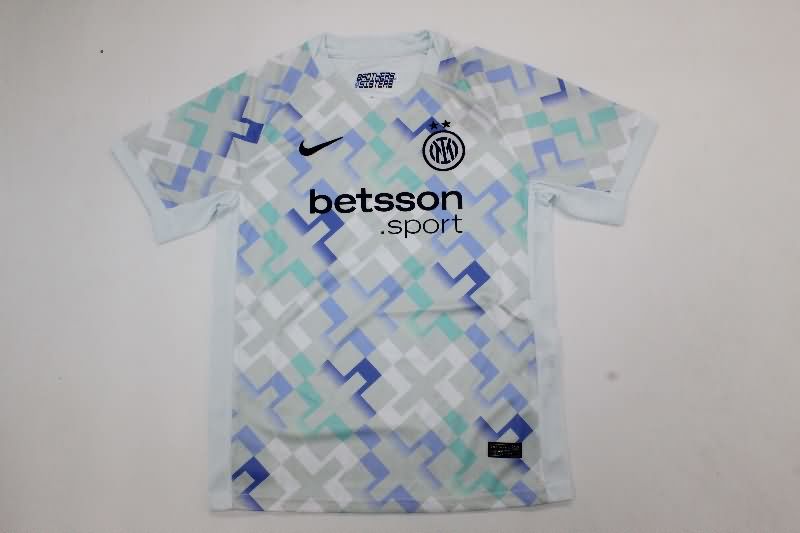 Kids Inter Milan 25/26 Away Soccer Jersey And Shorts