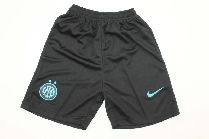 Kids Inter Milan 25/26 Home Soccer Jersey And Shorts