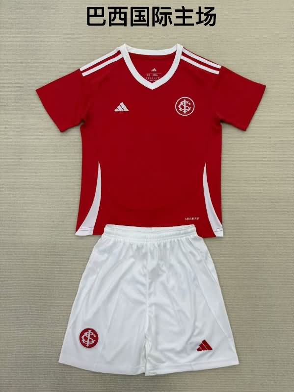 Kids Sport Club Internacional Soccer Jersey Home Replica 2025
