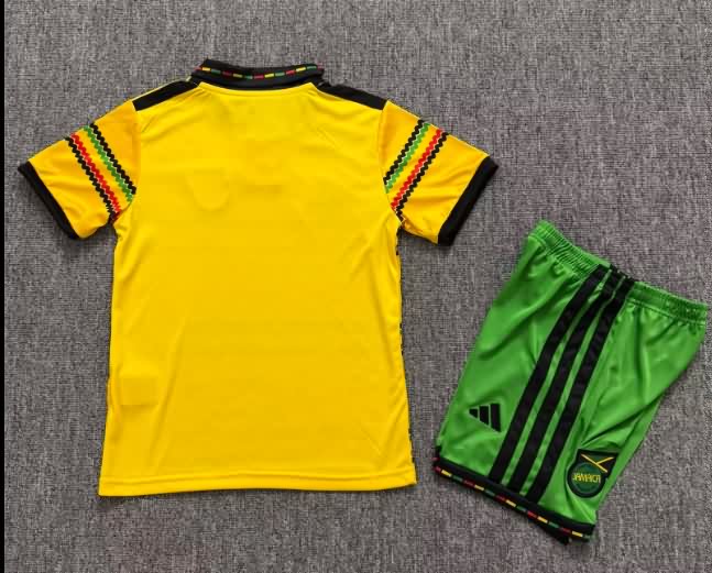 Kids Jamaica 2026 Home Soccer Jersey And Shorts
