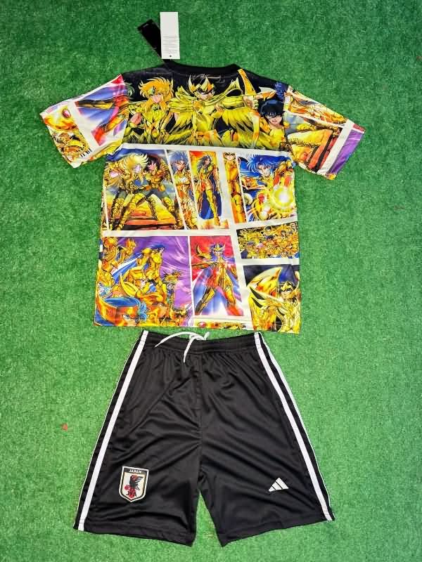 Kids Japan 2025 Special Soccer Jersey And Shorts 04