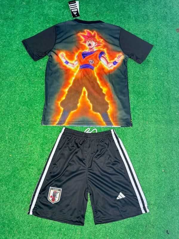 Kids Japan 2025 Special Soccer Jersey And Shorts 08