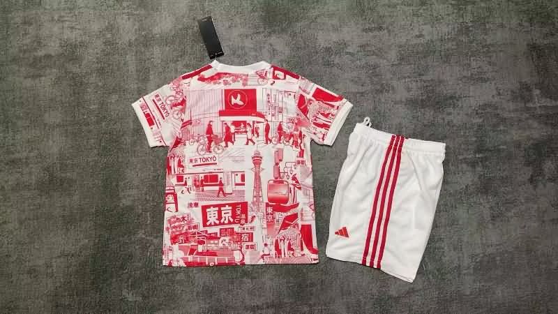 Kids Japan 2025 Special Soccer Jersey And Shorts 12