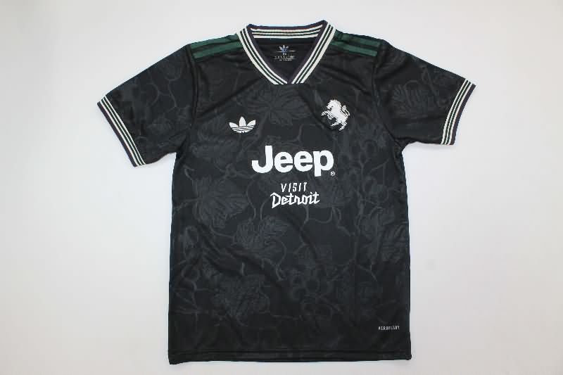 Kids Juventus 25/26 Third Soccer Jersey And Shorts