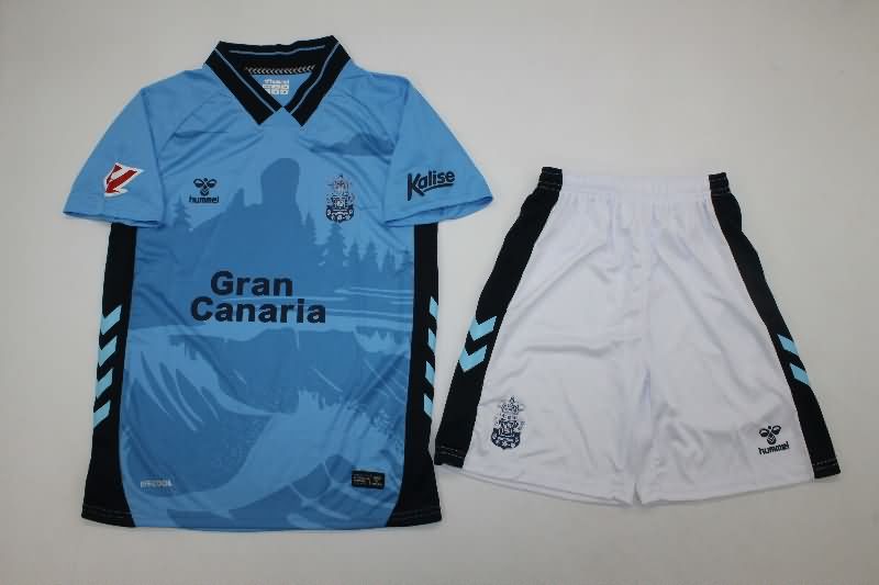 Kids Las Palmas 25/26 Away Soccer Jersey And Shorts
