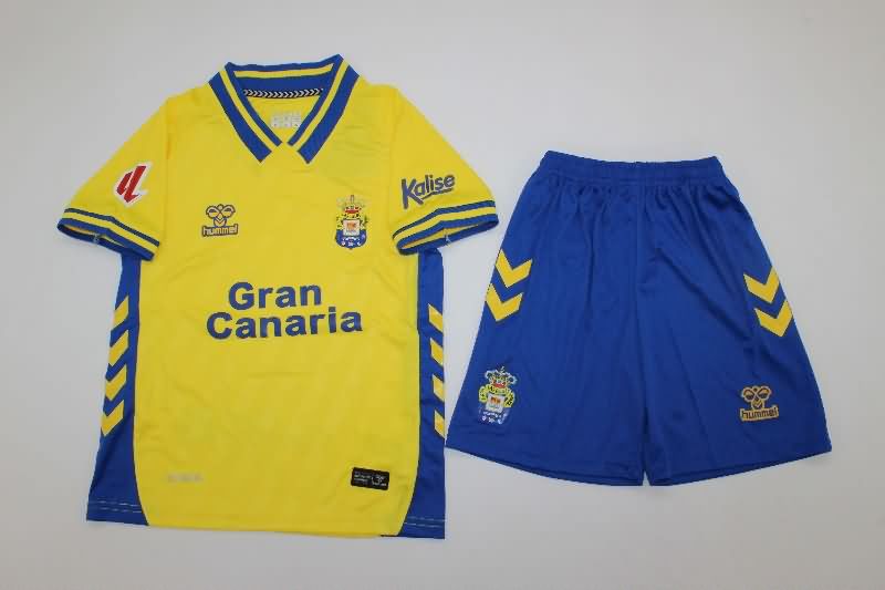 Kids Las Palmas 25/26 Home Soccer Jersey And Shorts