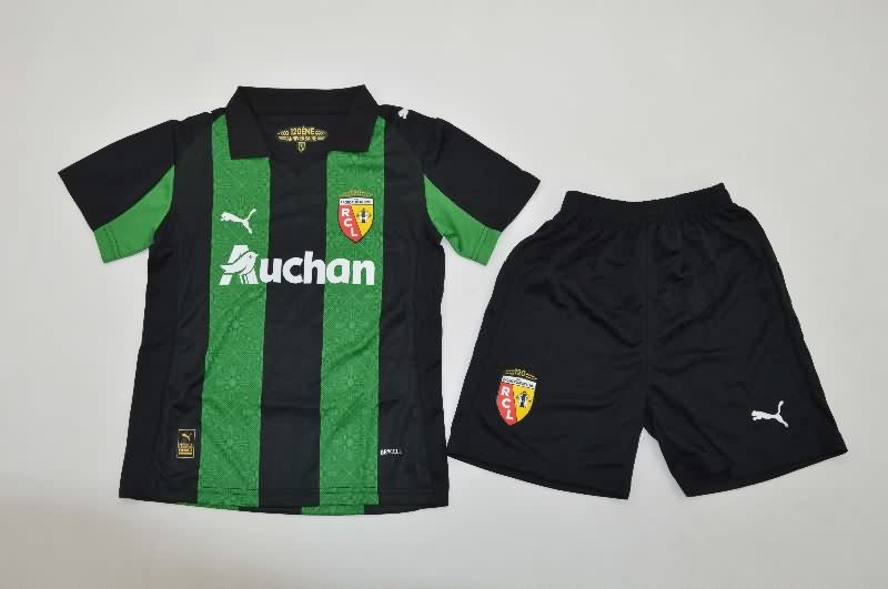 Kids Lens 25/26 Away Soccer Jersey And Shorts Kids Lens 25/26 Away Soccer Jersey And Shorts