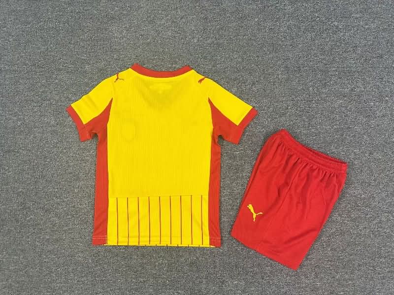 Kids Lens 25/26 Home Soccer Jersey And Shorts