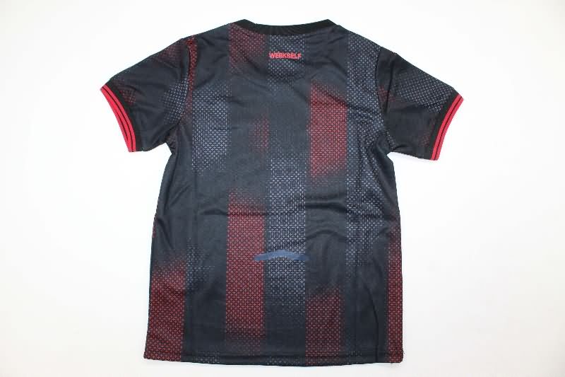 Kids Leverkusen 25/26 Home Soccer Jersey And Shorts