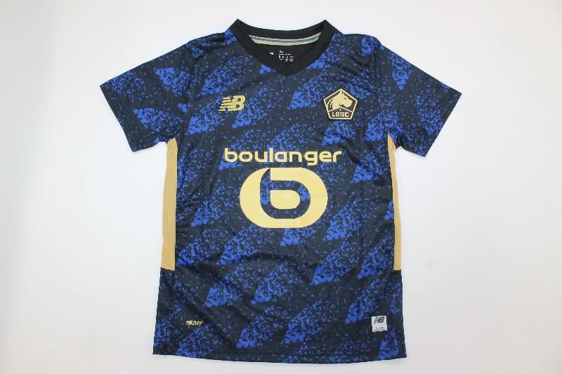 Kids Lille 25/26 Third Soccer Jersey And Shorts