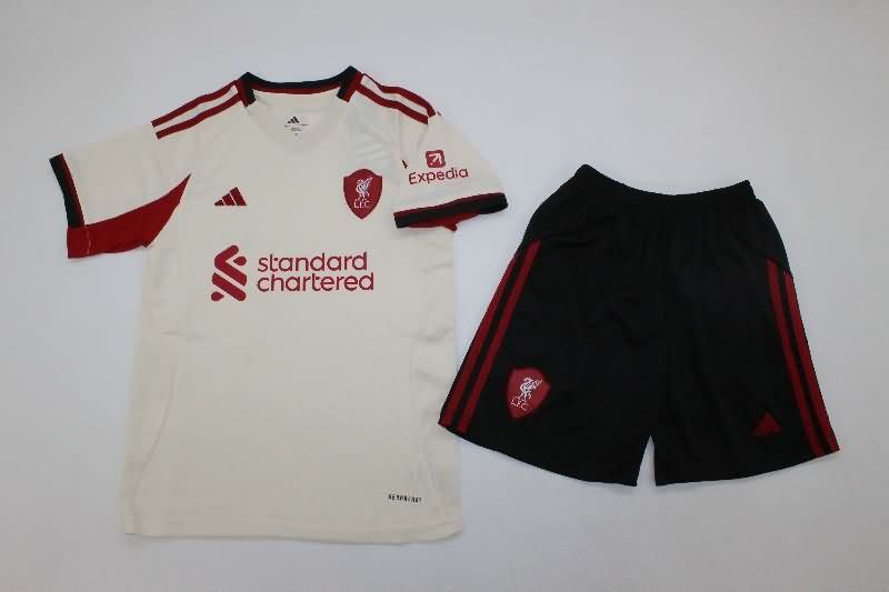 Kids Liverpool 25/26 Away Soccer Jersey And Shorts