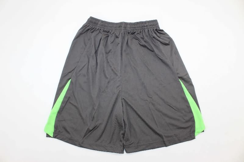 Kids Liverpool 25/26 Goalkeeper Black Soccer Jersey And Shorts