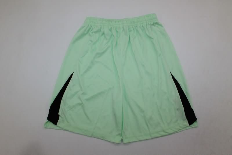 Kids Liverpool 25/26 Goalkeeper Green Soccer Jersey And Shorts Leaked