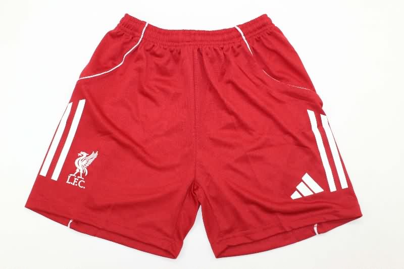 Kids Liverpool 25/26 Home Soccer Jersey And Shorts (Player)