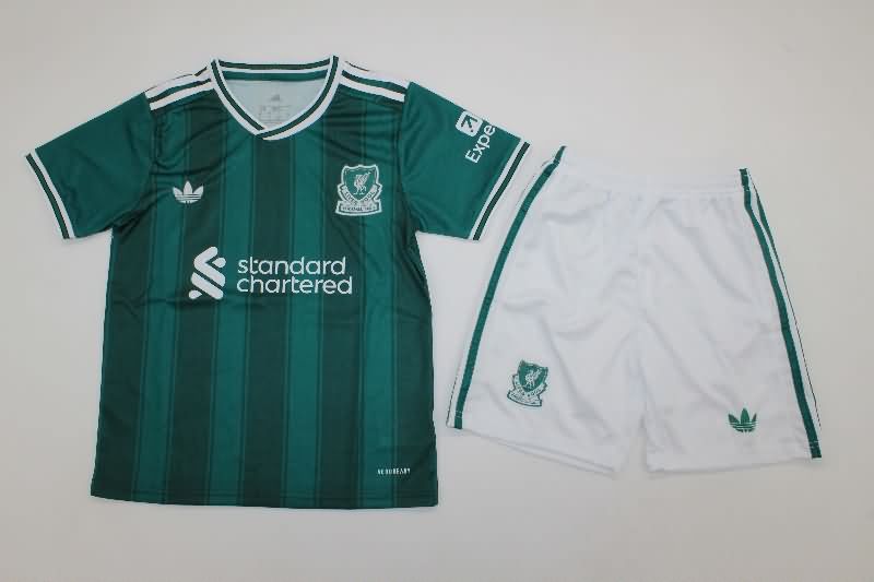 Kids Liverpool 25/26 Third Soccer Jersey And Shorts