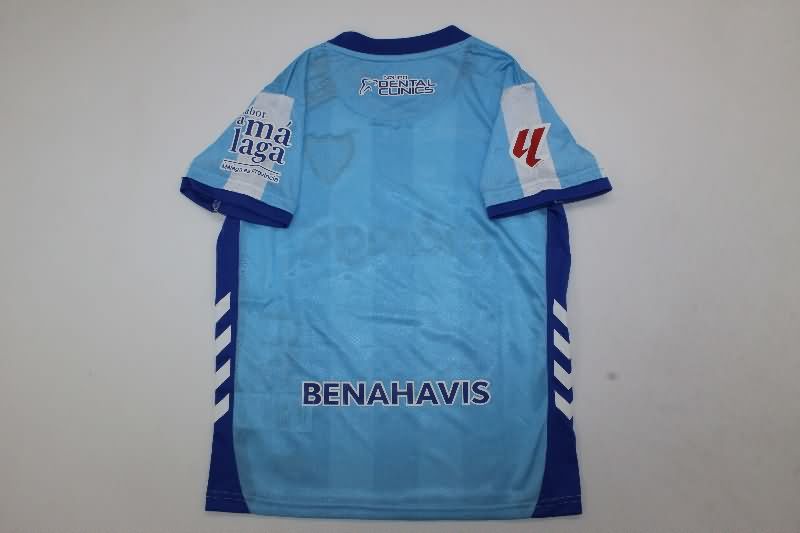 Kids Malaga 25/26 Home Soccer Jersey And Shorts