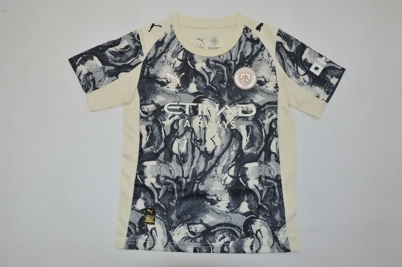 Kids Manchester City 25/26 Special Soccer Jersey And Shorts