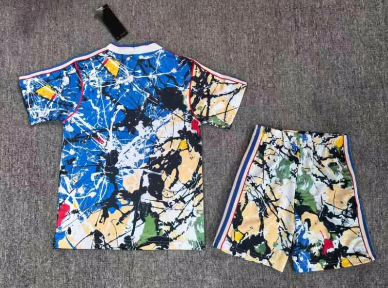 Kids Manchester United 25/26 Special Soccer Jersey And Shorts 03