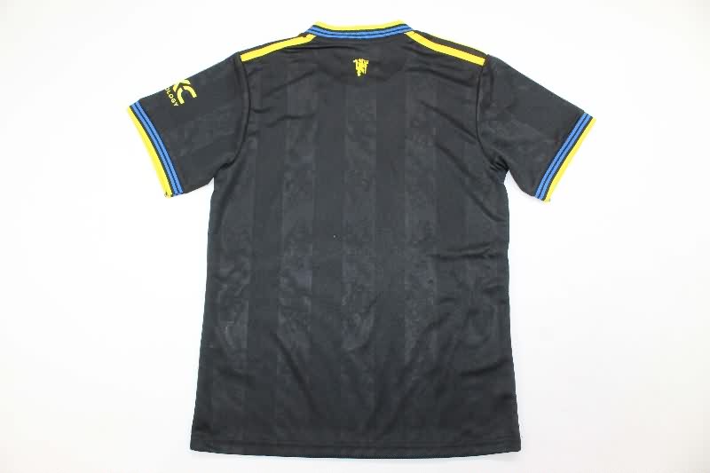 Kids Manchester United 25/26 Third Soccer Jersey And Shorts