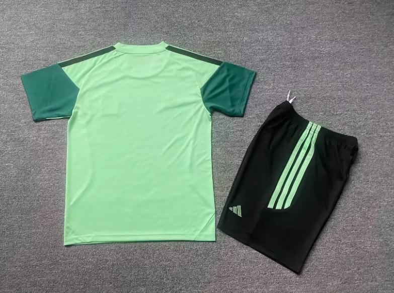Kids Mexico 2026 Training Soccer Jersey And Shorts 02