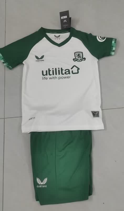 Kids Middlesbrough 25/26 Third Soccer Jersey And Shorts