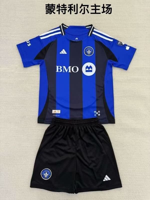 Kids Montreal 2025 Home Soccer Jersey And Shorts